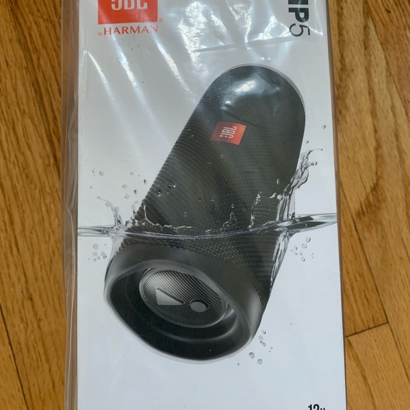 Brand New. In package. JBL. 12H. Harmon Flip 5 speaker w/Bluetooth capability. - Picture 2 of 2